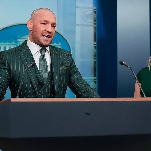 Conor McGregor Visits White House, Unloads on Irish Government