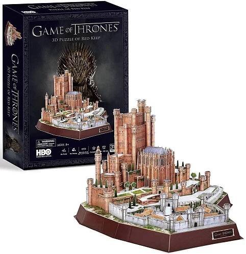 3D puzzle Hra o trůny: King’s Landing 262 dílků