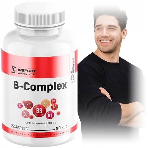 VITAMÍN B COMPLEX 90 KAP Silný KOMPLEX VITAMÍNŮ ÚNAVA
