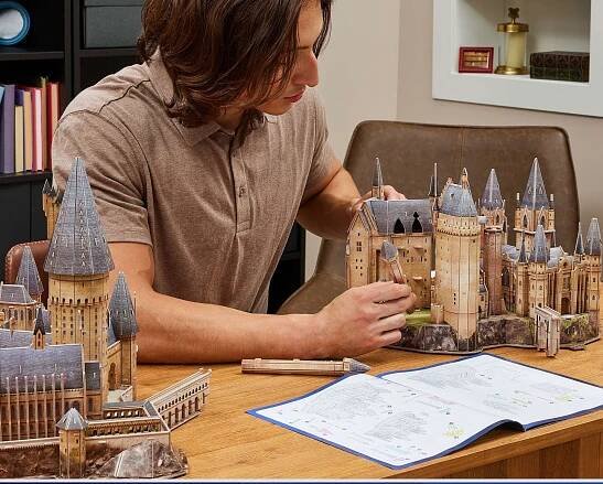 Spin Master 4D Build Harry Potter Hogwarts Castle 209 dílků