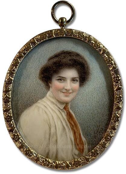 Portrait Miniature by Hannah Elizabeth Smith