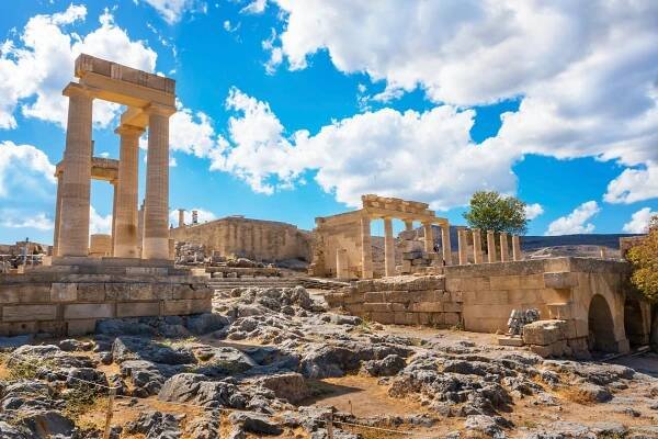 Rhodos: Lindos Akropolis Vstupenka a volitelný audioprůvodce
