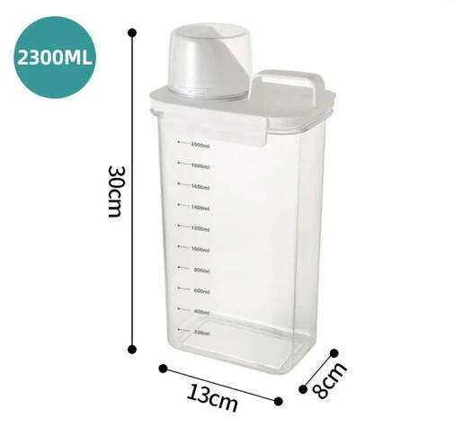 Dávkovač mýdla Praktický dávkovač na prací gel a prášek | úložný box, dávkovač - 2300 ml