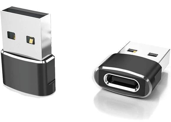 USB to USB-C Adapter - USB-C Female to USB-A Male adapter