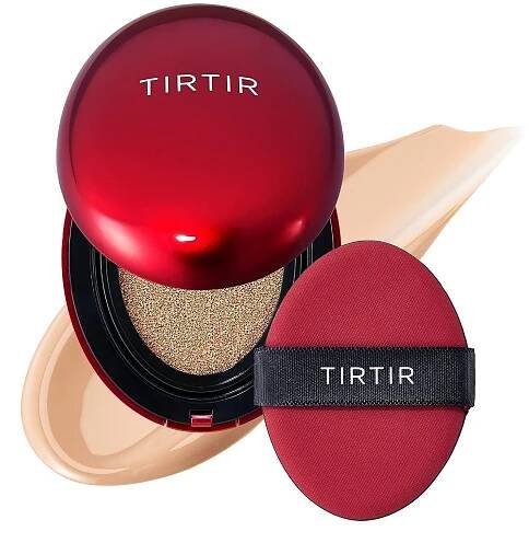 TIRTIR Mask Fit Red Cushion Mini dlouhotrvající make-up v houbičce s vysokou UV ochranou 23N Sand 4.5 g