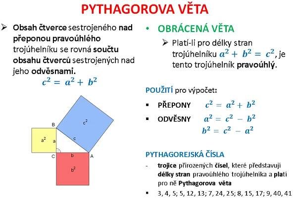 ZŠ Kunratice | 8.C Pythagorova věta