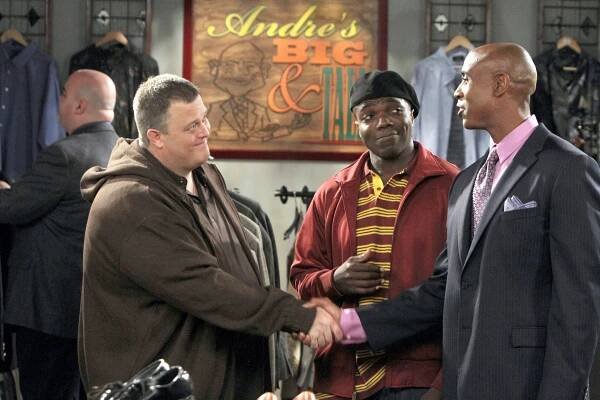 Mike a Molly - První rande - Z filmu - Billy Gardell, Reno Wilson, Lamont Thompson