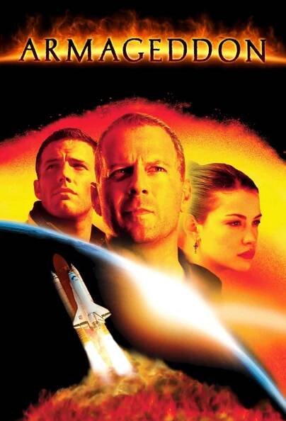 Liv Tyler, Bruce Willis, and Ben Affleck in Armagedon (1998)