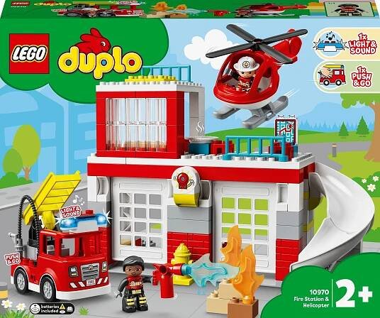 LEGO® DUPLO® 10970 Hasičská stanice a vrtulník