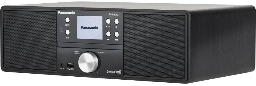 Mikrosystém Panasonic SC-DM202EG-K černý