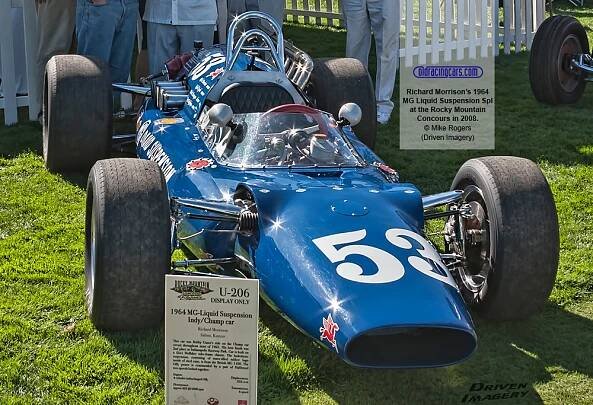 Huffaker 1964 Indy car-by-car histories | OldRacingCars.com