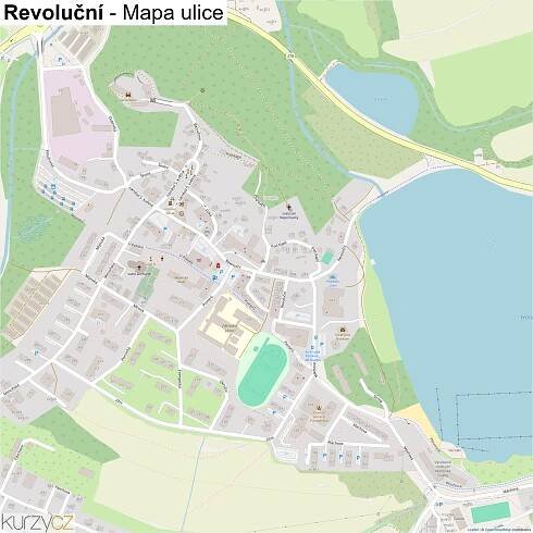 Revoluční - mapy | Kurzy.cz