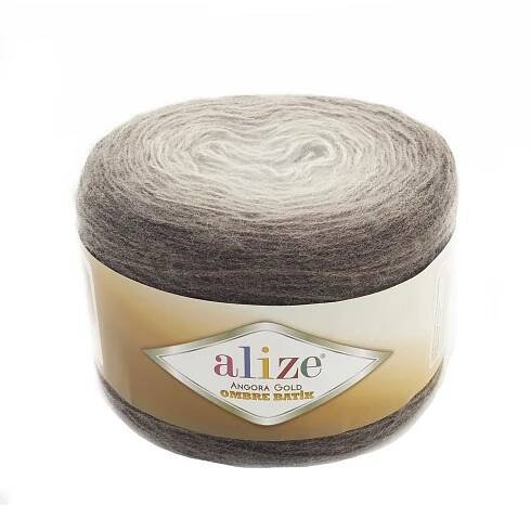 Pletací příze: Alize Angora Gold Ombre Batik 7243 Pletací příze