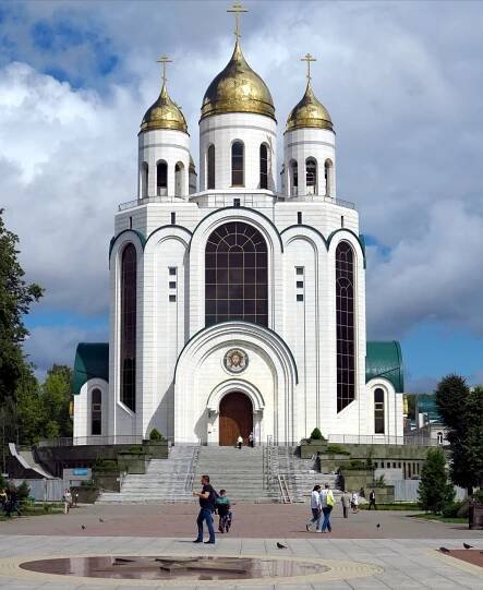 Kaliningrad, Russisch-orthodoxe Christ-Erlöser-Kathedrale (erbaut 1996–2009)