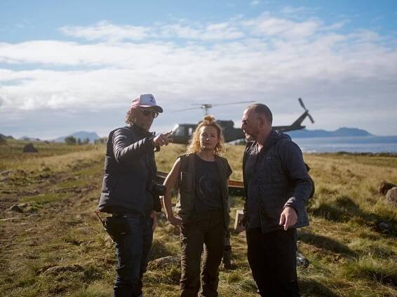 Jallo Faber, Ine Marie Wilmann, Roar Uthaug - Trol - Z natáčení