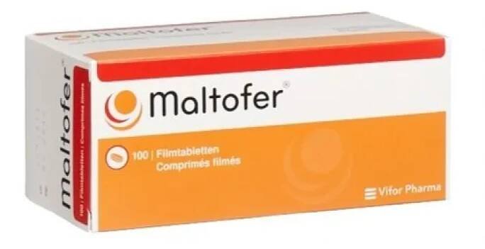 Maltofer film-coated tablets 100 mg 100 ks