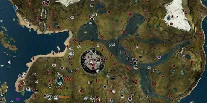 The Forest map