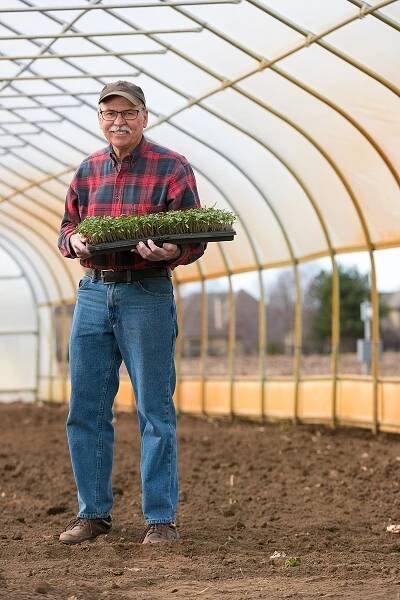 Organic farmer
