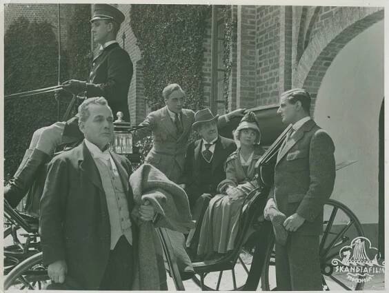 Justus Hagman, Gösta Ekman, Gustaf "Frippe" Fredrikson, Mary Johnson, Carlo Keil-Möller - Mästerkatten i stövlar - Z filmu