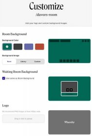 Customize Paid Room Branding - Whereby Support Center