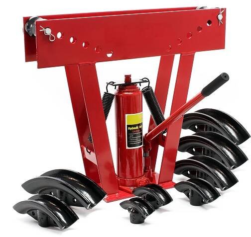 Hydraulická ohýbačka trubek Wiltec 16 t, úhel ohybu až 90°, Obrázek produktu 