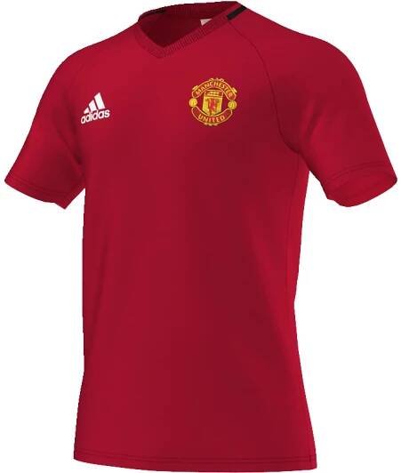 Pánské tričko adidas Manchester United FC Anthem Red