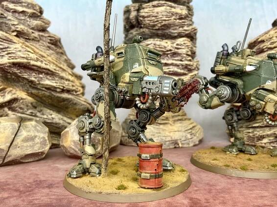 Armoured Sentinels Completed - Warhammer 40K Blog
