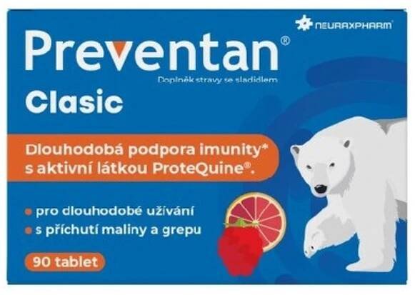Neuraxpharm Preventan Clasic malina/grep