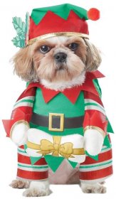 Kostým pro psa vánoční elf