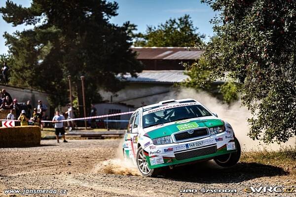 Jatel Radek − Švec Roman − Škoda Fabia Kit Car − Rally Vyškov 2024