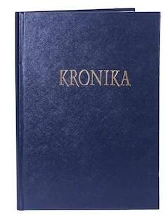 Kronika A4 300 listů modrá