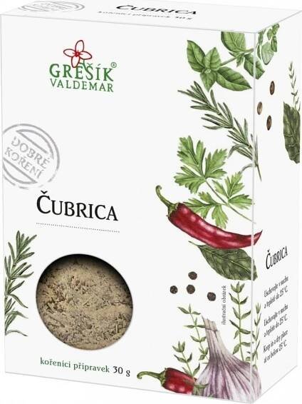 Grešík koření Čubrica 30 g od 37 Kč - Heureka.cz