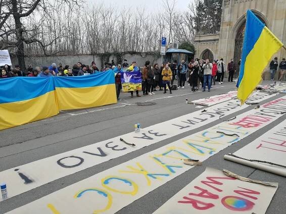 Ukrajinských hrdinů: Ulice ruského velvyslanectví by mohla dostat nové jméno