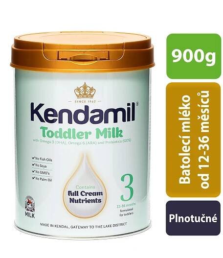 Kendamil 3 Batolecí mléko 900 g