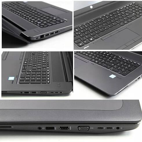HP Zbook 17 G4 i7-7820HQ 17,3" P3000 (6GB) FHD IPS W11 Pro 32GB 1TB SSD Úhlopříčka displeje 17.3"