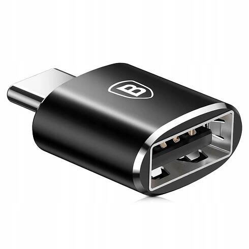 Adaptér Baseus Mini adaptér z USB-A na USB-C OTG - černý EAN (GTIN) 6953156263512