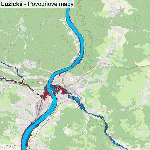 Lužická - mapy | Kurzy.cz