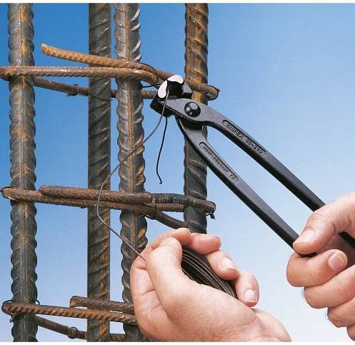 Knipex Armovací kleště, fosfátované na černo, 250 mm