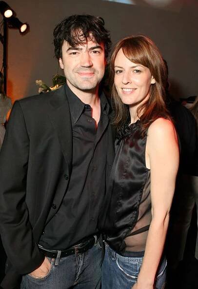 Ron Livingston and Rosemarie DeWitt during Entertainment Weekly Magazine 4th Annual Pre-Emmy Party - Inside at Republic in Los Angeles, California, United States