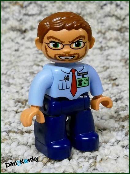 Lego® Duplo® Figurka Pilot Letadla s Vousy