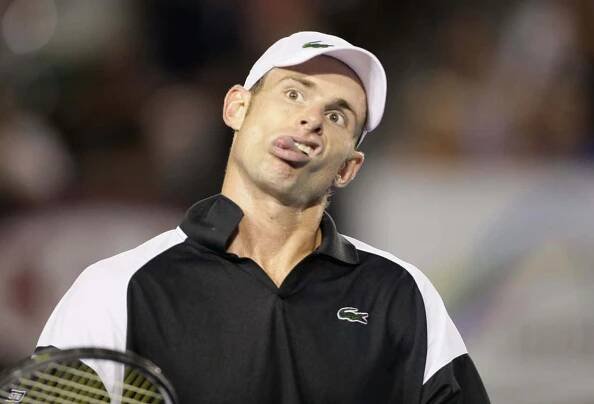 Andy Roddick Making Funny Face Wallpaper
