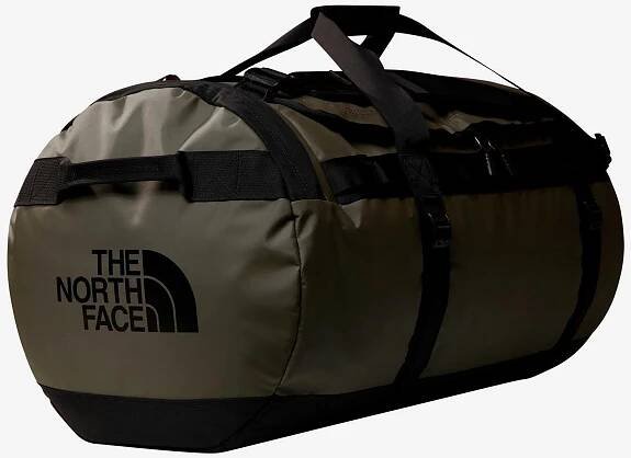 The North Face cestovní taška/batoh Base Camp Duffel L new taupe green : green Barevný sortiment: zelená