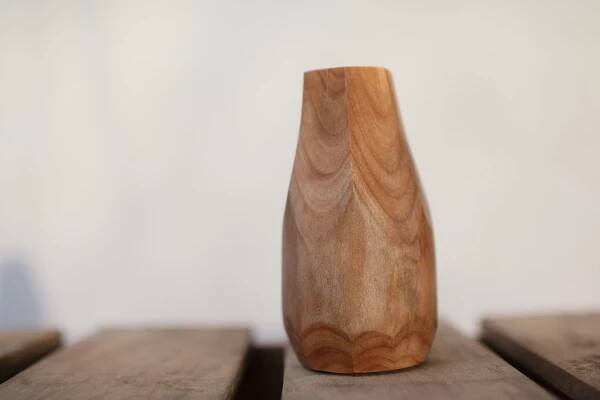 Dřevěná váza Sakura 11 cm | Dřevník design
