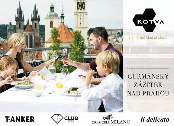 Gurmánský zážitek nad Prahou