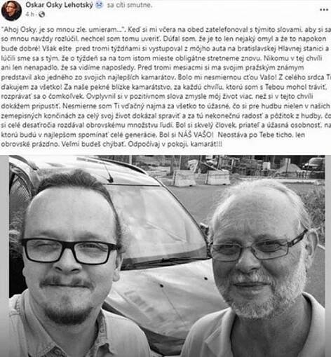 Mrazivý telefonát krátce před smrtí: Je to se mnou zlé, umírám, řekl Vašo Patejdl (68) svému blízkému kamarádovi
