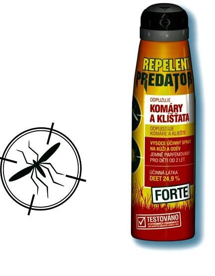 PREDATOR FORTE - repelent na klíšťata 150ml | Seznam zboží |Dr. Maršík | E-shop s čajem 