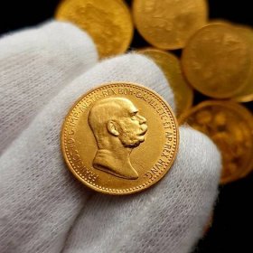 Rakouská 10 Koruna 1909 Marschall, František Josef I., zlatá mince | Aukro