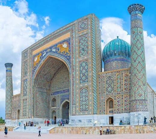 Samarkand no Uzbequistão - Uzbequistão
