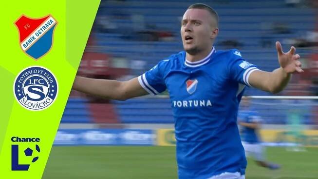 Chance Liga Highlights: FC Baník Ostrava vs. 1.FC Slovácko 2:0 (6. kolo)
