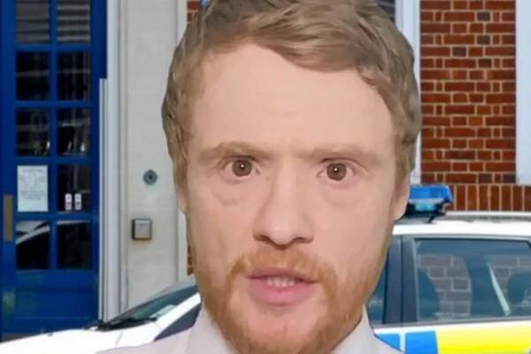 Andrew Lawrence pictured in a screenshot from a video